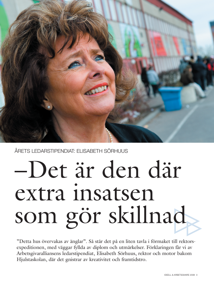 Ledarstipendiat 2008: Elisabeth Sörhuus