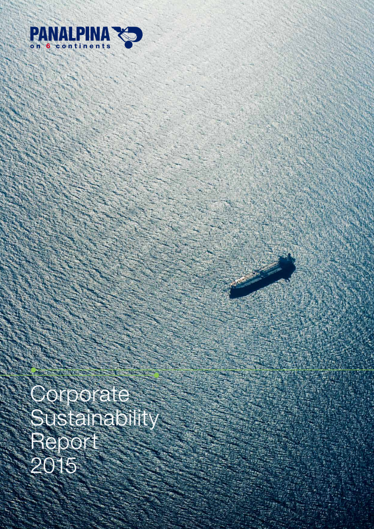 Panalpina Corporate Sustainability Report 2015