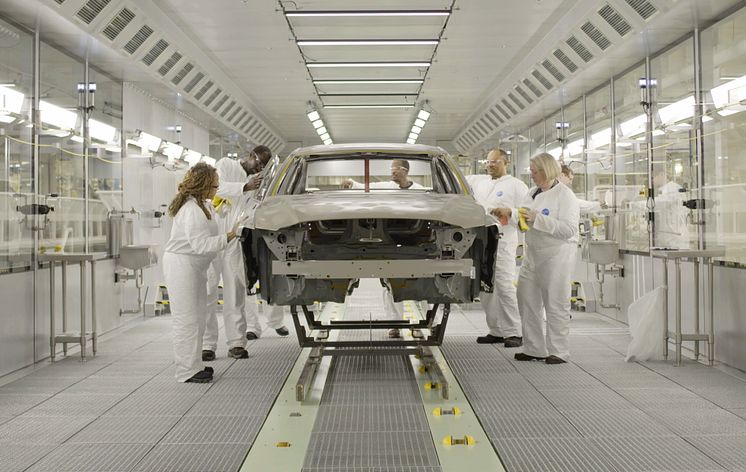 Volvos new manufacturing plant in South Carolina USA