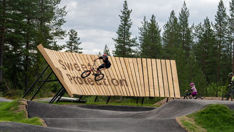 Norges største pumptrack