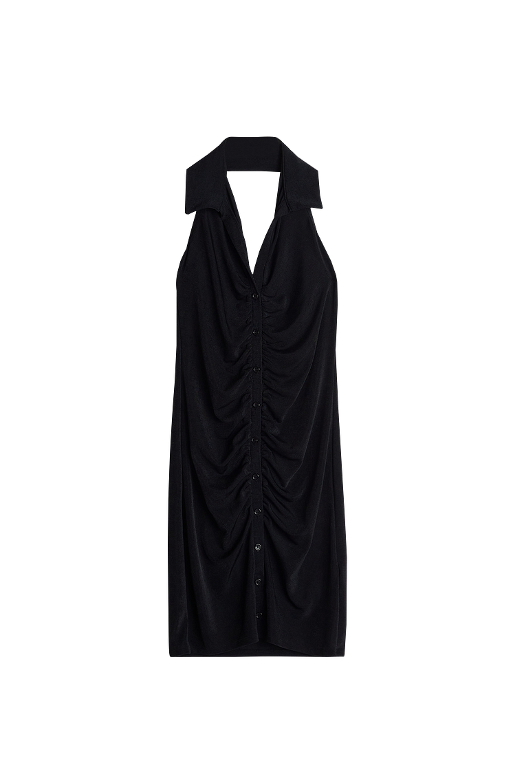 Dolly halterneck dress - Black