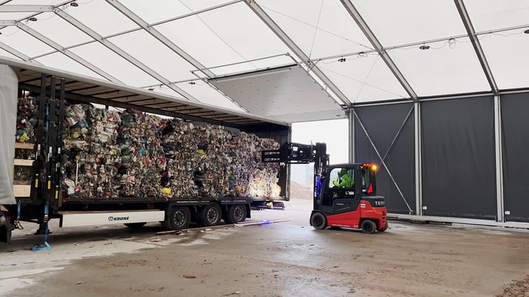 ReSource Denmark's first-ever plastic waste shipment