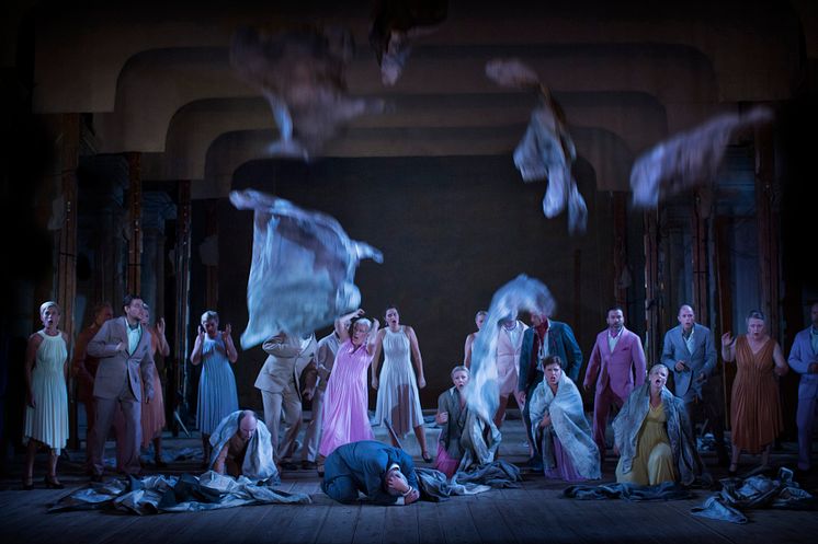 Idomeneo på Drottningholm: Kungliga Operans kör