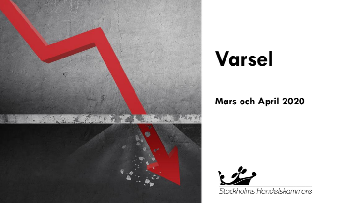 Varselstatistik mars-april, län för län