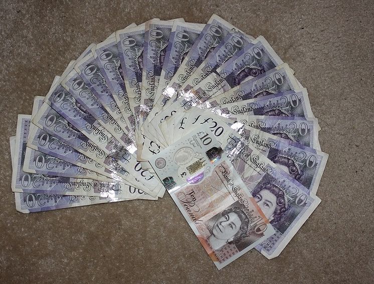 Cash seized in Coventry