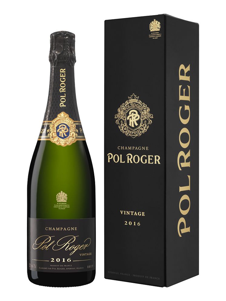 Pol Roger Brut Vintage 2016 - 75cl + Giftbox