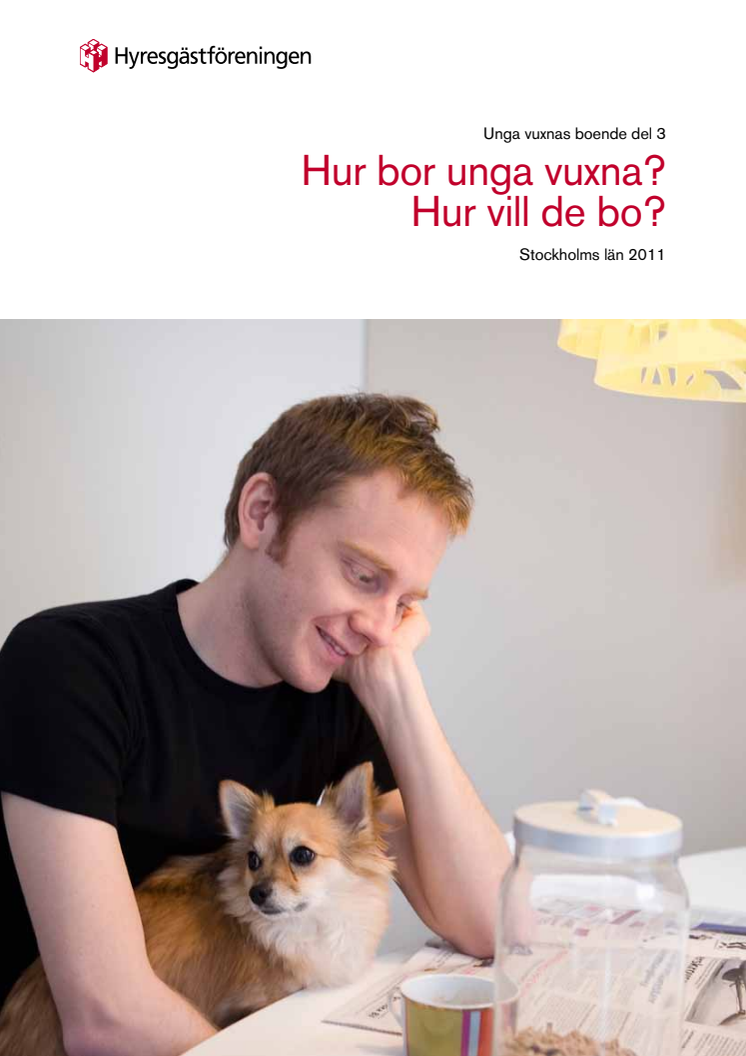 Hur bor unga vuxna? Hur vill de bo?