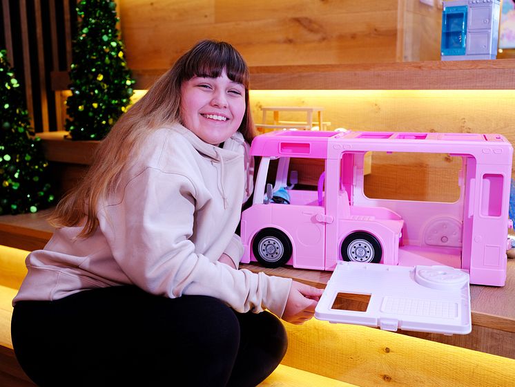 Child with Barbie 3-in-1 DreamCamper.JPG