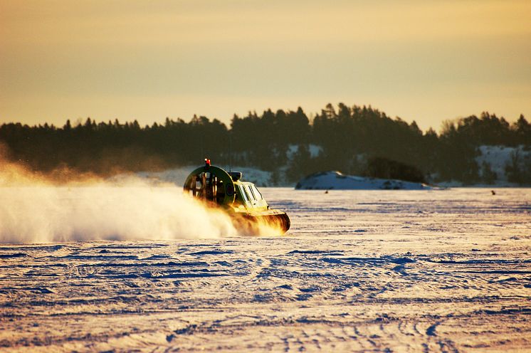 Sjöräddningssällskapet är Sveriges största svävarresurs