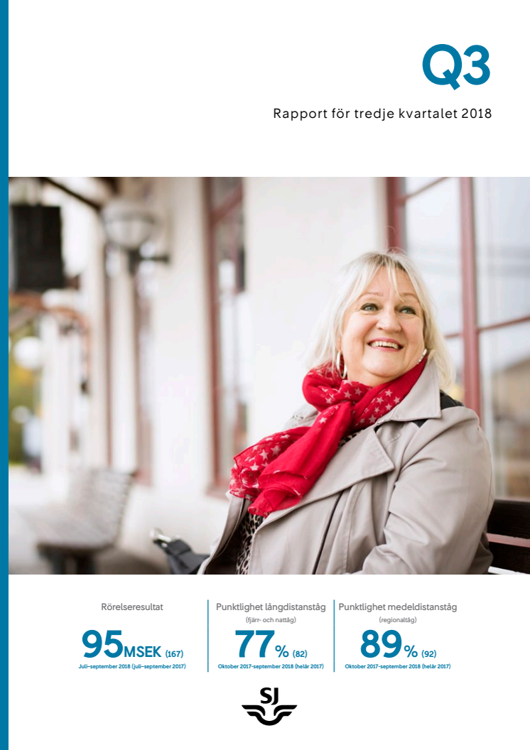 SJ Kvartalsrapport 3 2018