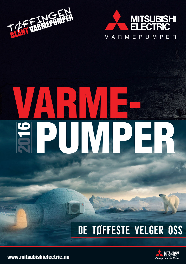 Varmepumper brosjyre privatmarked