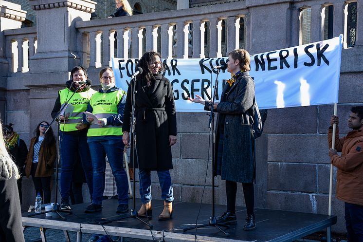 Forsvar kunstnerisk ytringsfrihet – solidaritet med kunstnerne