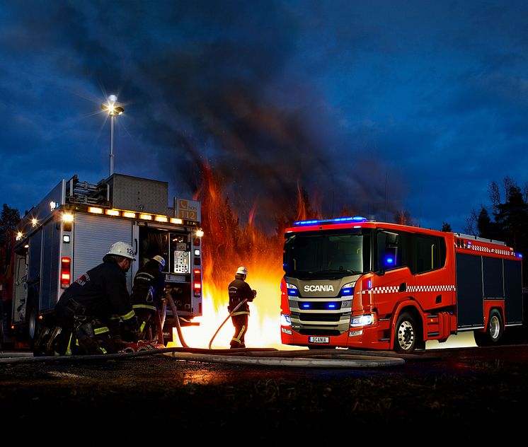 Scania Feuerwehrfahrzeug