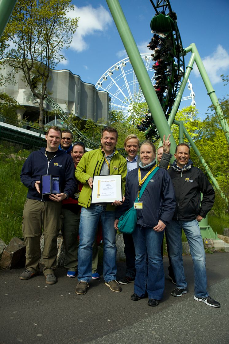 FKF Award 2014 till Lisebergs Helix