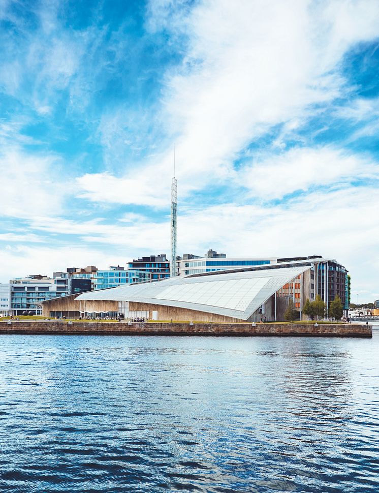 Astrup Fearnley Museum Pavillion view 