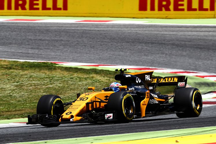Renault F1 Team i Spaniens Grand Prix 2017