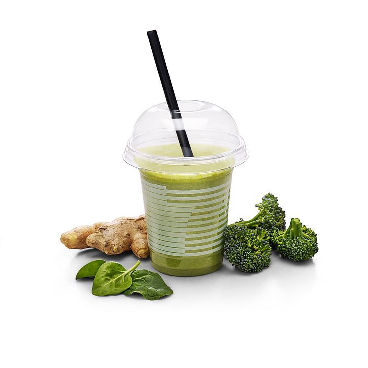 Ginger & Greens – en av sex nya juicesmaker hos 7-Eleven