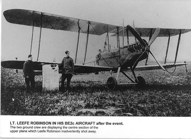 BE2c aircraft with WLR