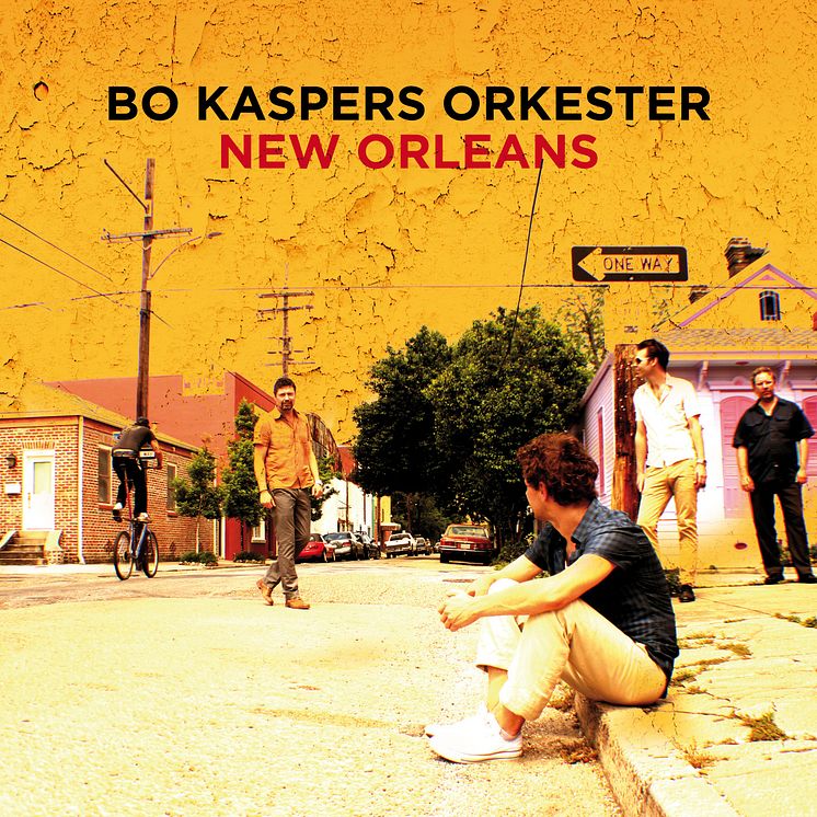 Bo Kaspers Orkester - albumomslag "New Orleans"