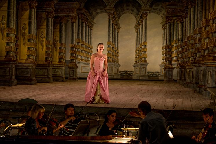 Press photo - Julia Lezhneva, solo concert at Drottningholms Slottsteater August 23, 2013
