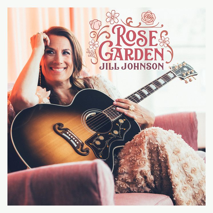 Omslag - Jill Johnson "Rose Garden"