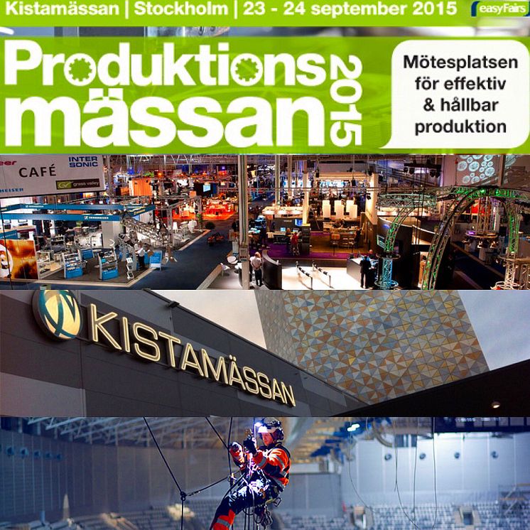 Klätterteknik Produktionsmässan 2015