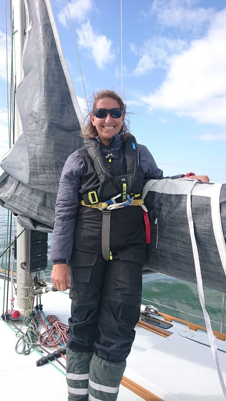 Hi-res image - Ocean Signal - Record-breaking yachtswoman Dee Caffari MBE was successfully recovered after falling overboard during this year’s SoCal 300 race from Santa Barbara to San Diego
