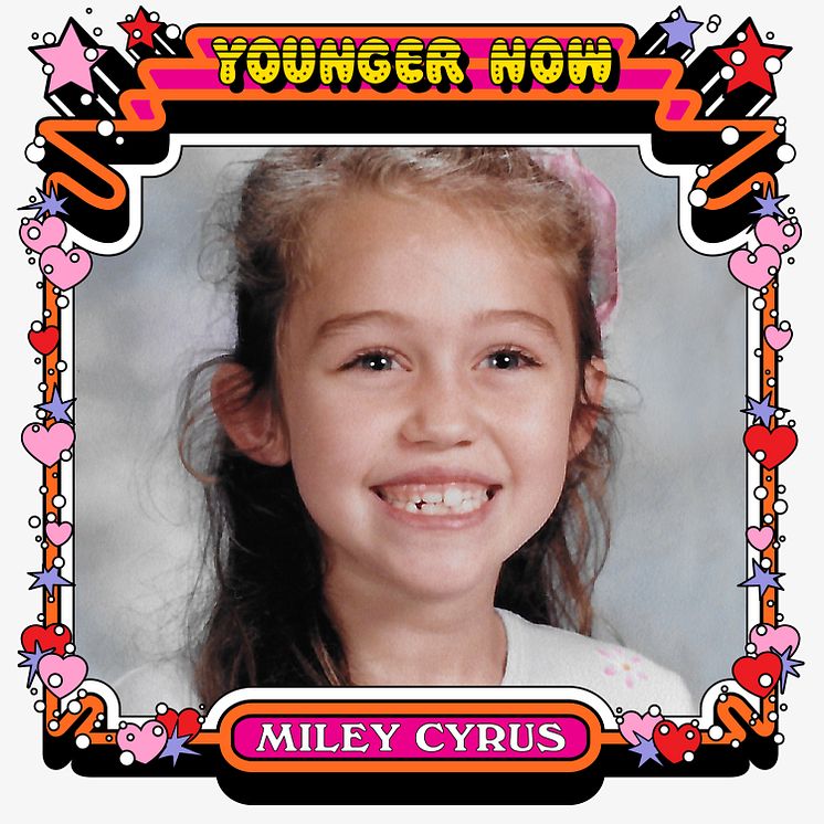 Miley Cyrus - "Younger Now" singelomslag