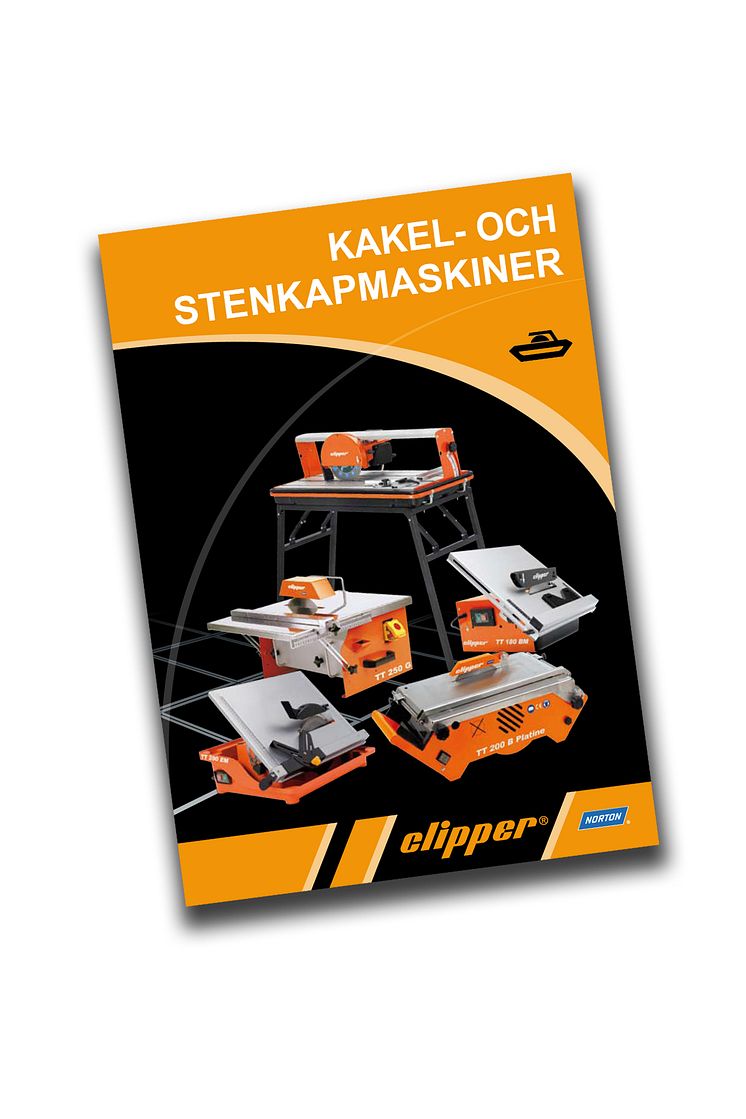 Nya kakel- och stenkapmaskiner - Katalog