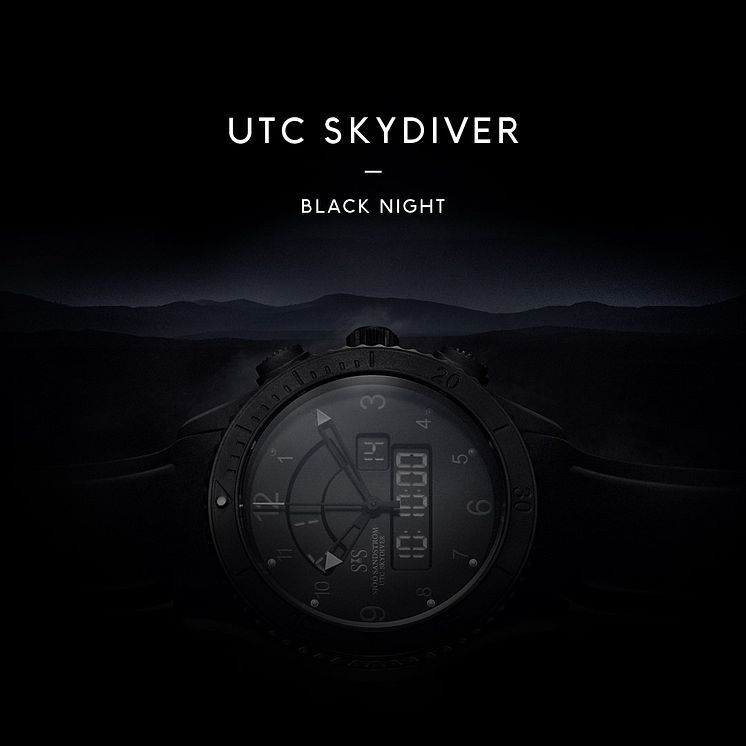 UTC Skydiver, Black Night Image