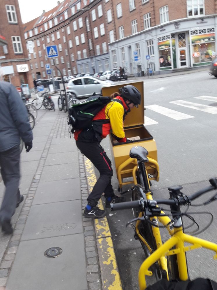 DHL Cykelkurer