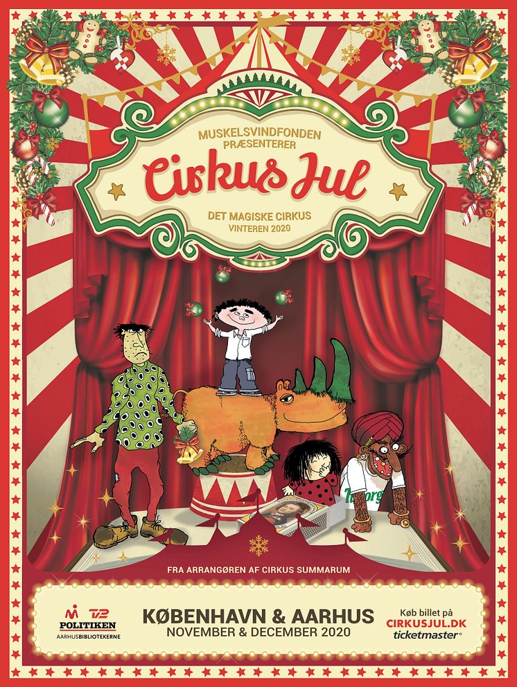 Cirkus Jul Plakat