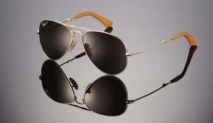 Ray-Ban Aviator folding ultra gold