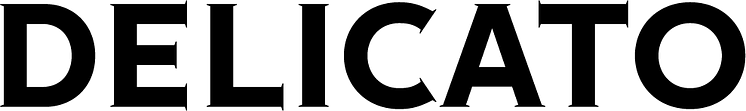 Delicato logotype svart