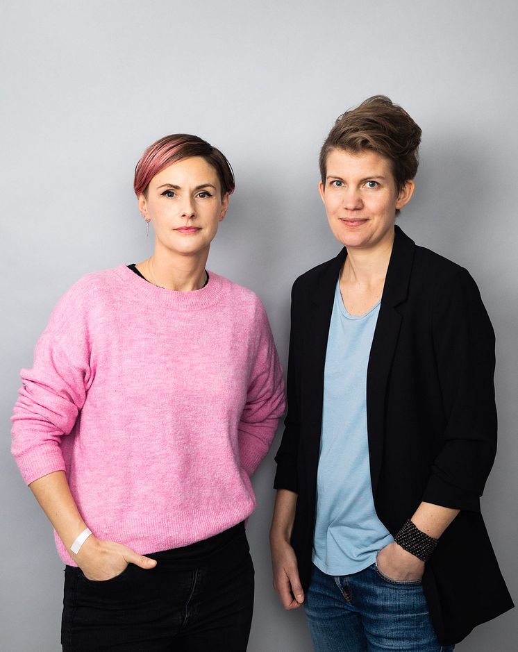 Carolina Hemlin och Ida Måwe