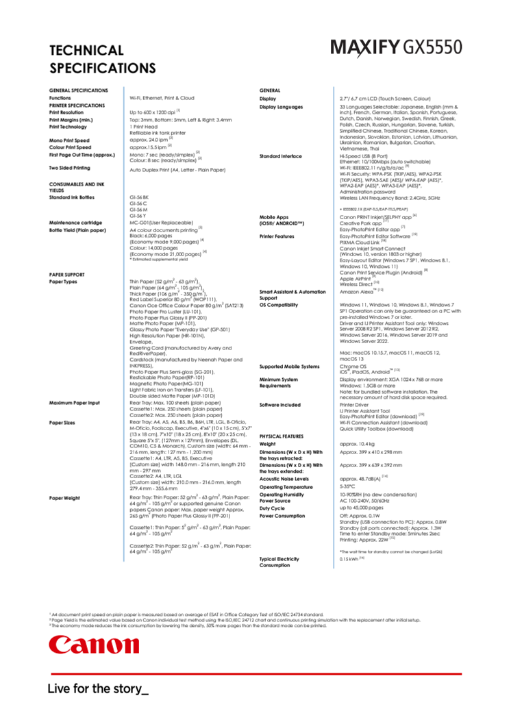 Teknisk specifikation Canon Maxify GX5550.pdf