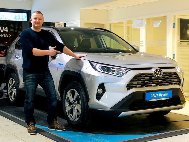 Folke-SUVen RAV4 er klar for lansering i Namsos