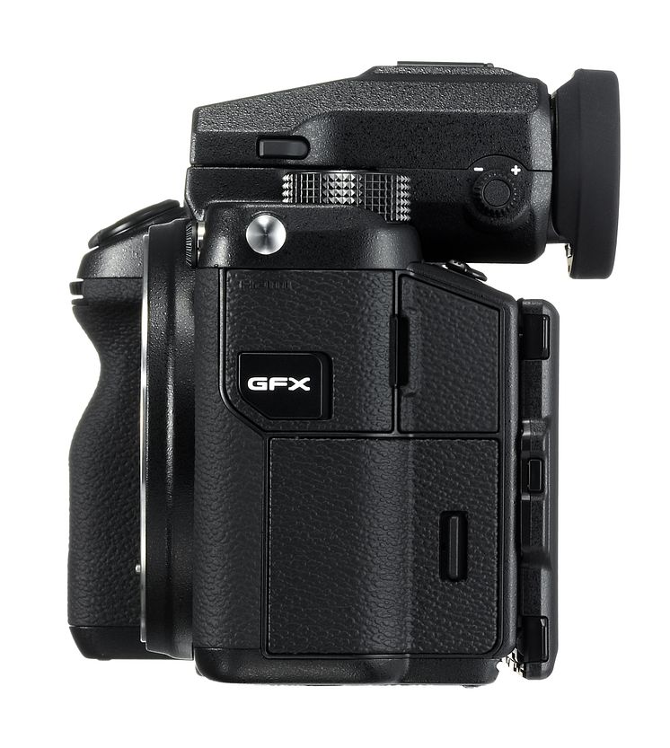 GFX 50S left side with EVF