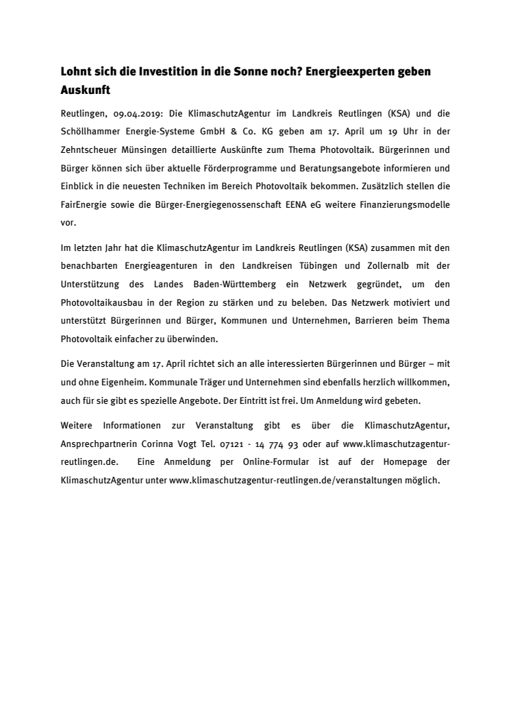 Lohnt sich die Investition in die Sonne noch? Energieexperten geben Auskunft