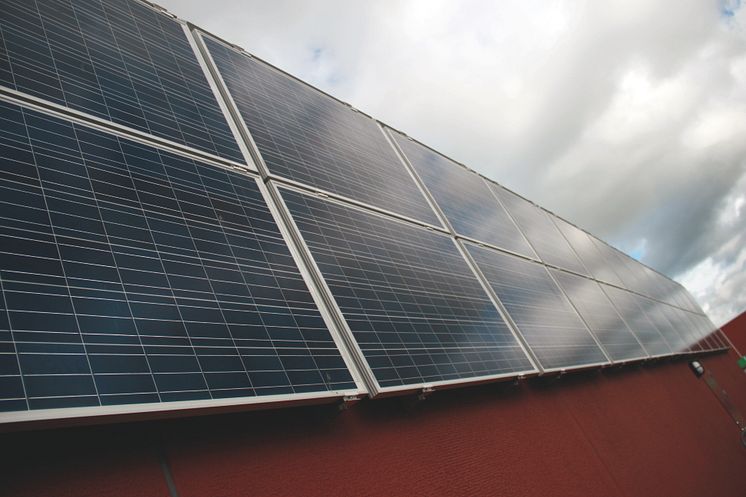 solel solpaneler solceller grön datorhall energismart