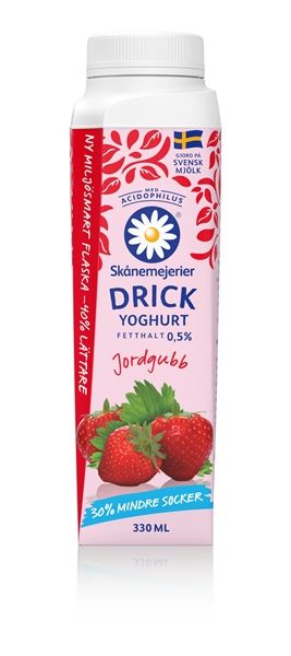 Drickyoghurt Jordgubb Smultron