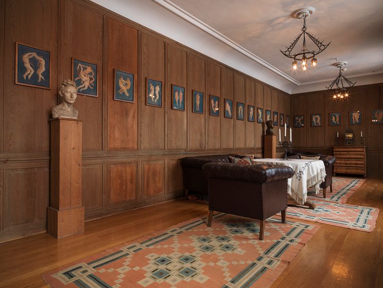 Vigeland's apartment Living room The Vigeland Museum 