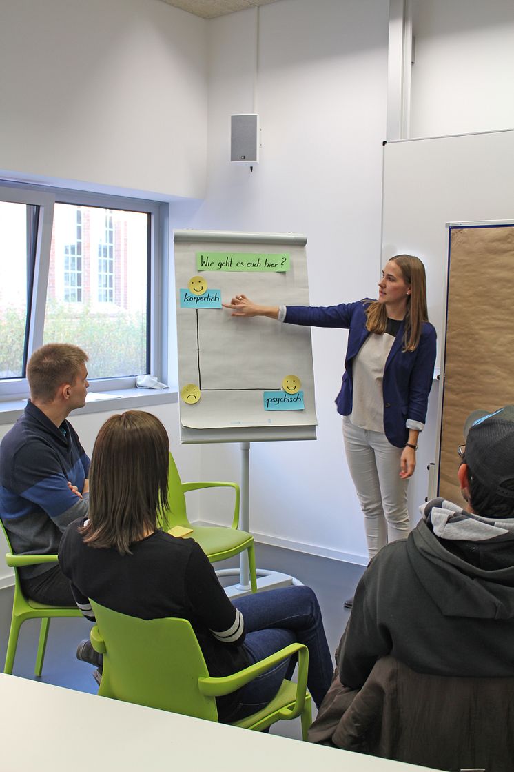 Diskussionsrunden mit Studierenden zum Thema „Gesundheit und gesundes Studieren”