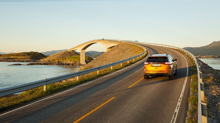 Ford-lansering av nye Edge og Ranger i Molde