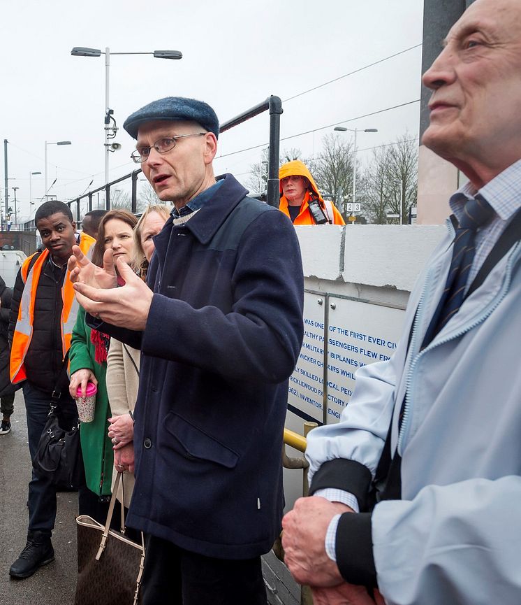 Cricklewood mural unveiling