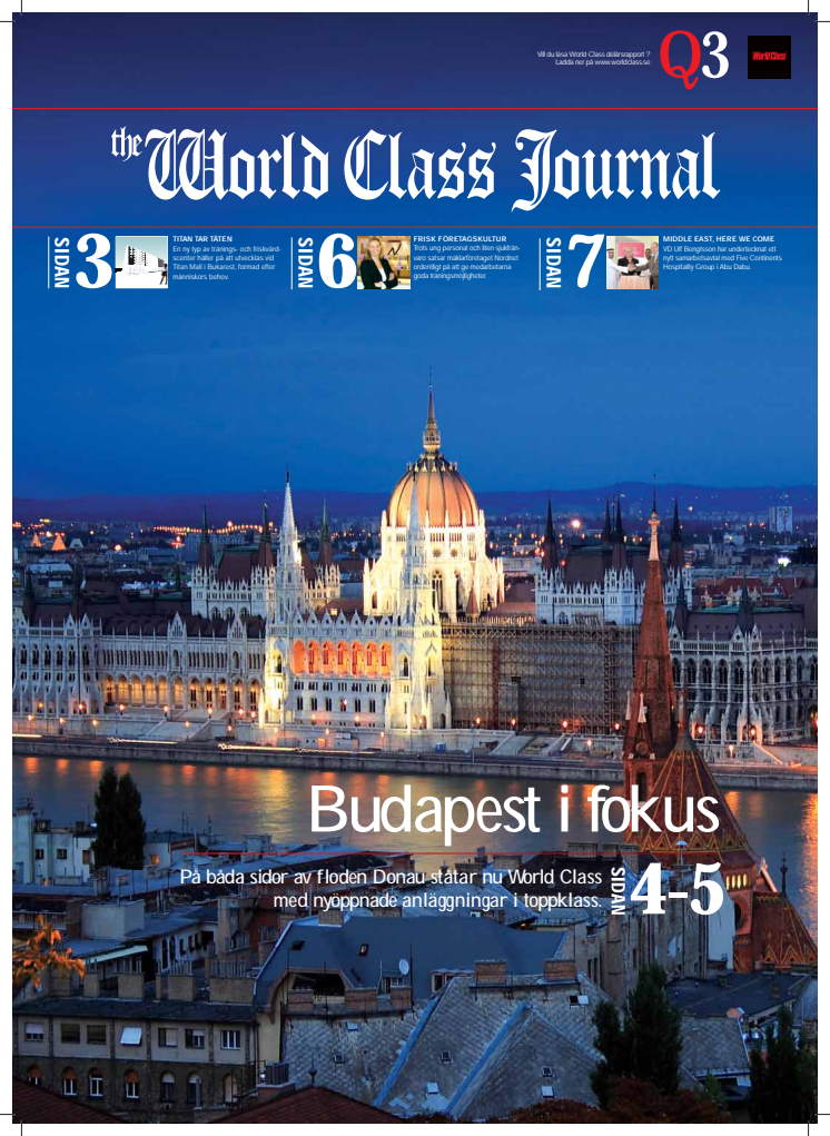 World Class Journal Q3