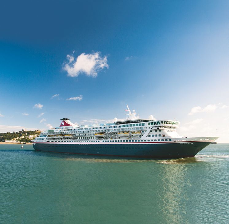 Balmoral sailing out of Dover