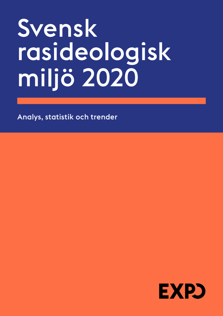 Årsrapport - den rasideologiska miljön 2020