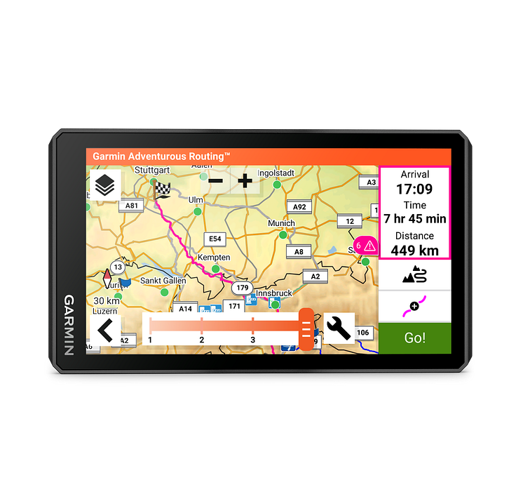 Garmin zumo XT2_Routing_(c)Garmin Deutschland GmbH