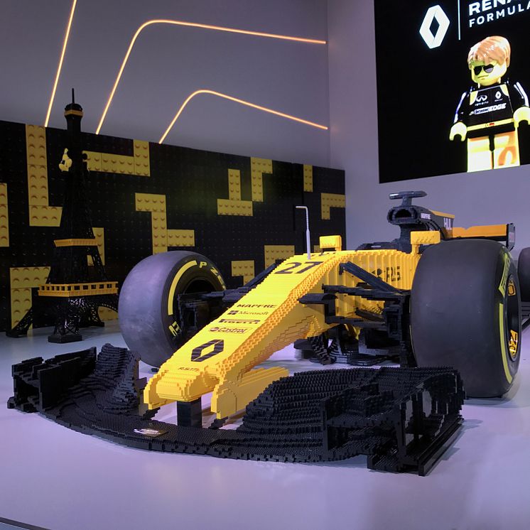 Renault R.S 17 byggd i LEGO